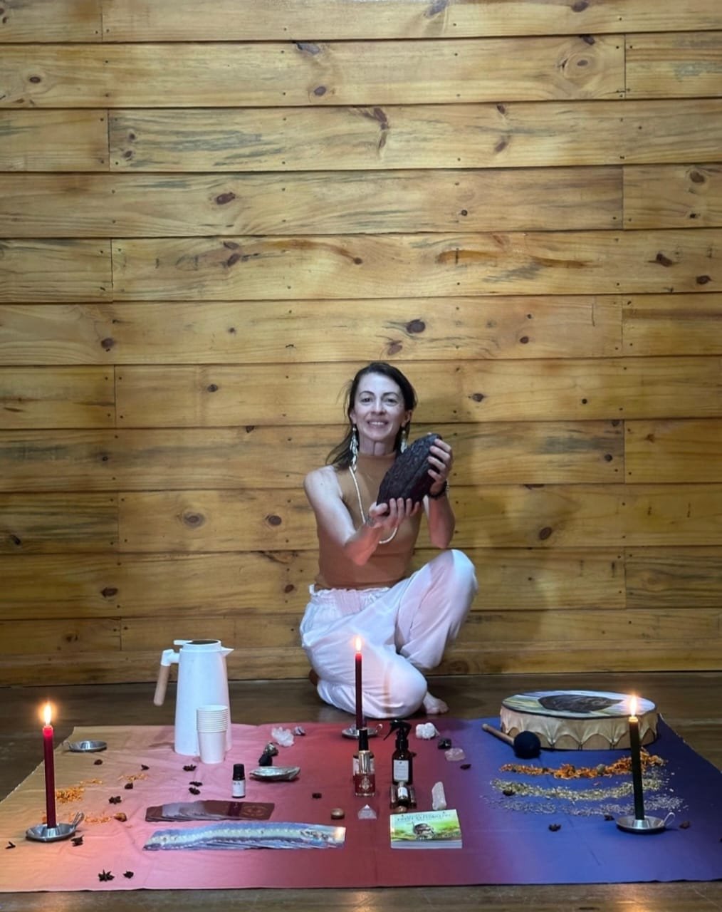 Movimento frequencial com Ritual do Cacau
